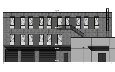 Neubau von Gewerbe- und Geschäftsgebäuden 