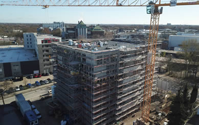 Neubau eines Bürogebäudes