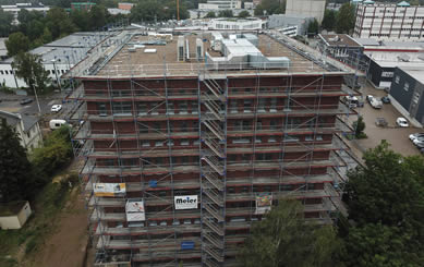 Neubau eines Bürogebäudes