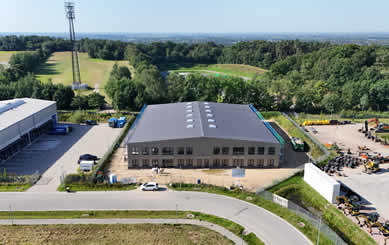 Neubau Lagerhalle