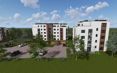 Neubau Ziegelsee Quartier mit 162 WE