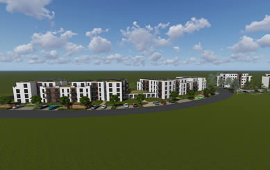 Neubau Ziegelsee Quartier mit 162 WE