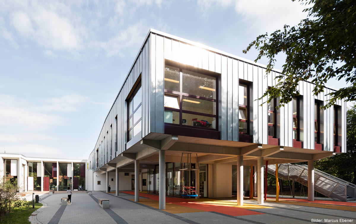 Neubau eines Schulgebäudes in Hamburg